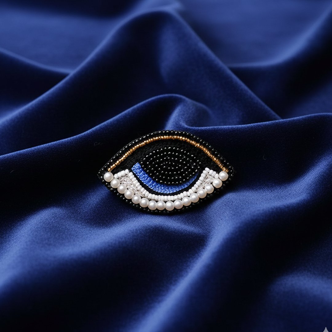 Evil eye Hair Clip