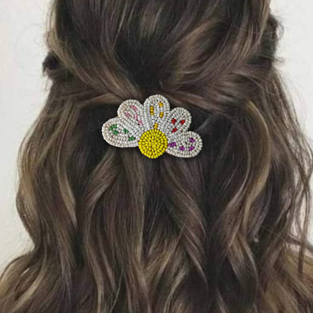 Daisy Flower Hair Clip