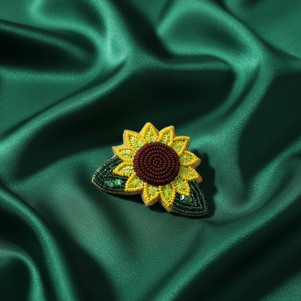 Sunflower Hair Clip