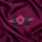 Pink Rose Hair Clip