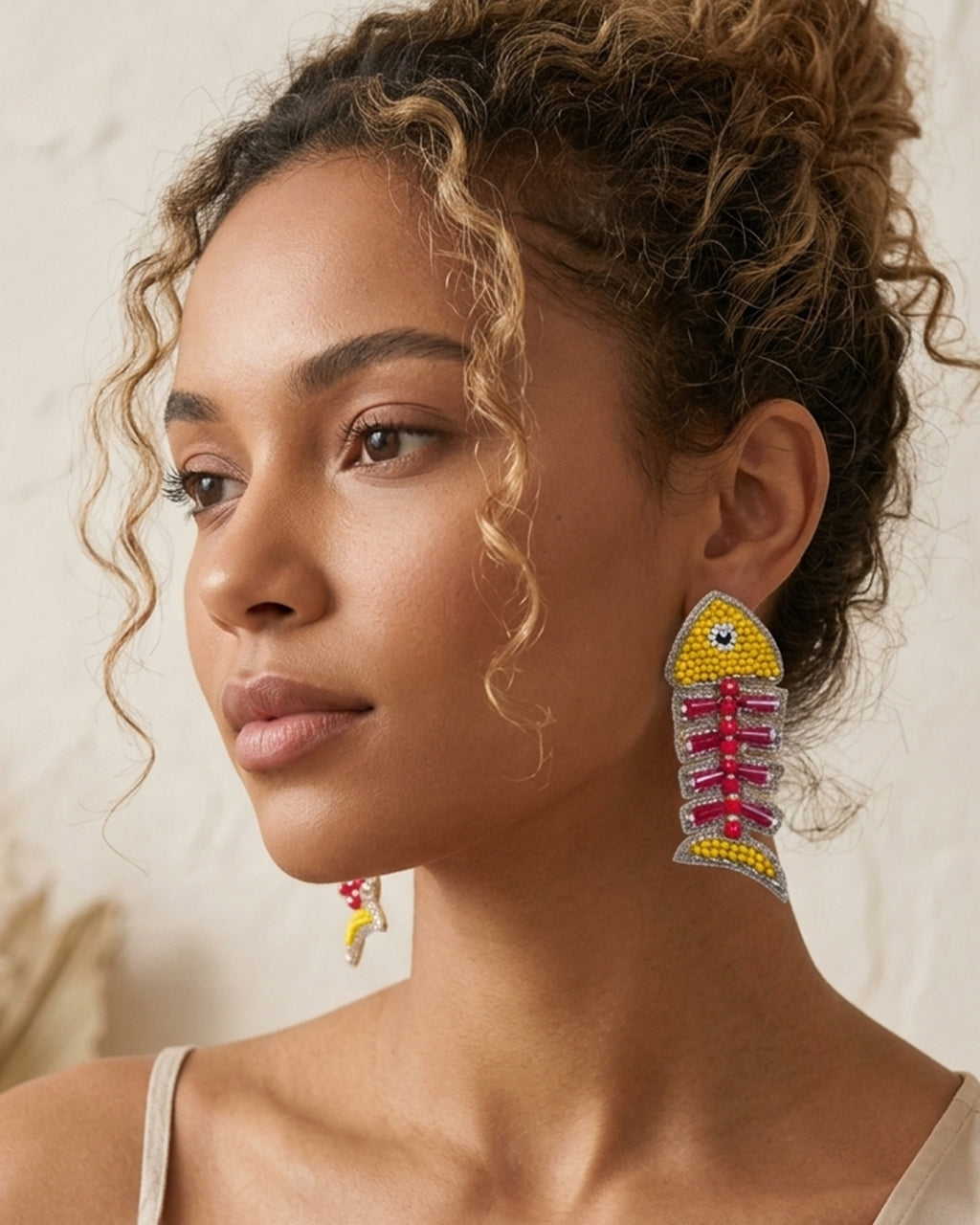 Fish Bone Earring