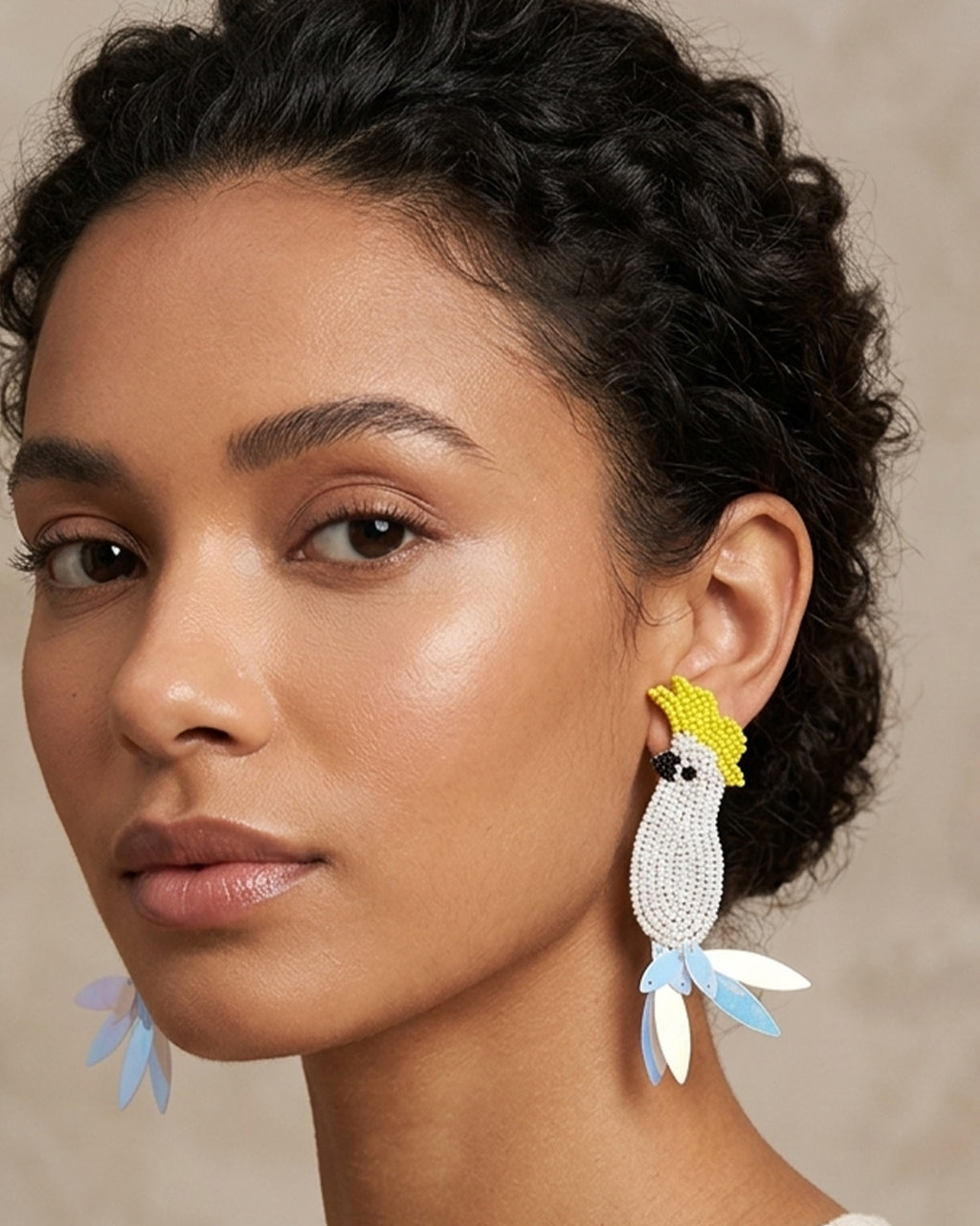 Cockatoo Earring