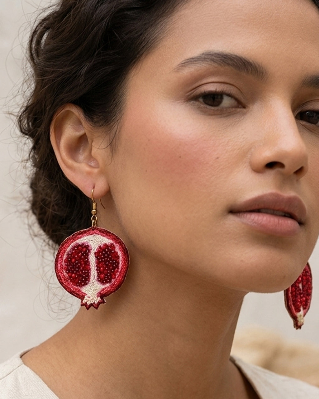 Pomegranate Earring