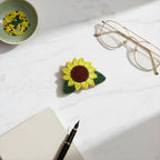 Sunflower Hair Clip