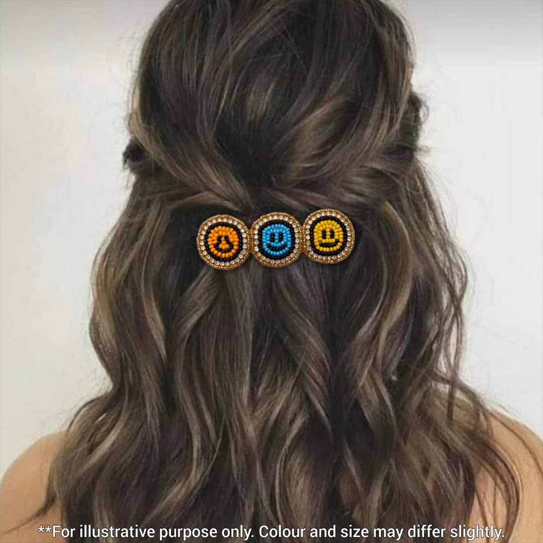 Smiley Hair Clip