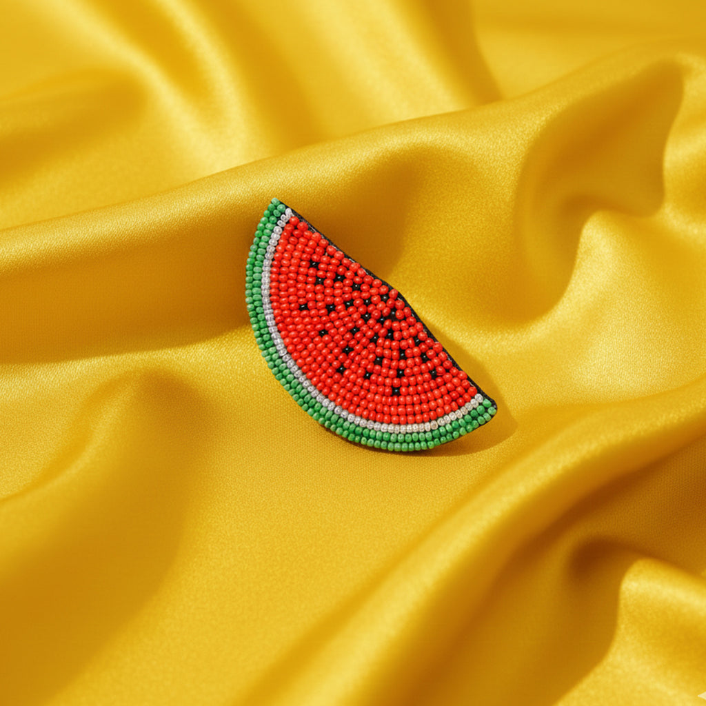 Watermelon Slice Hair clip