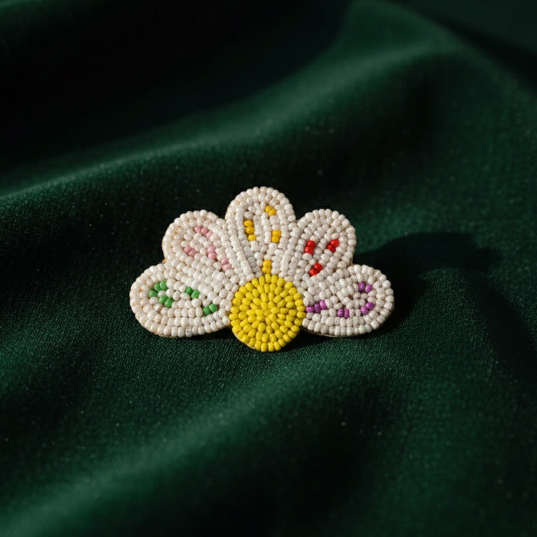 Daisy Flower Hair Clip
