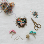 Starry Heart Brooch