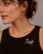 Fox Brooch Pin