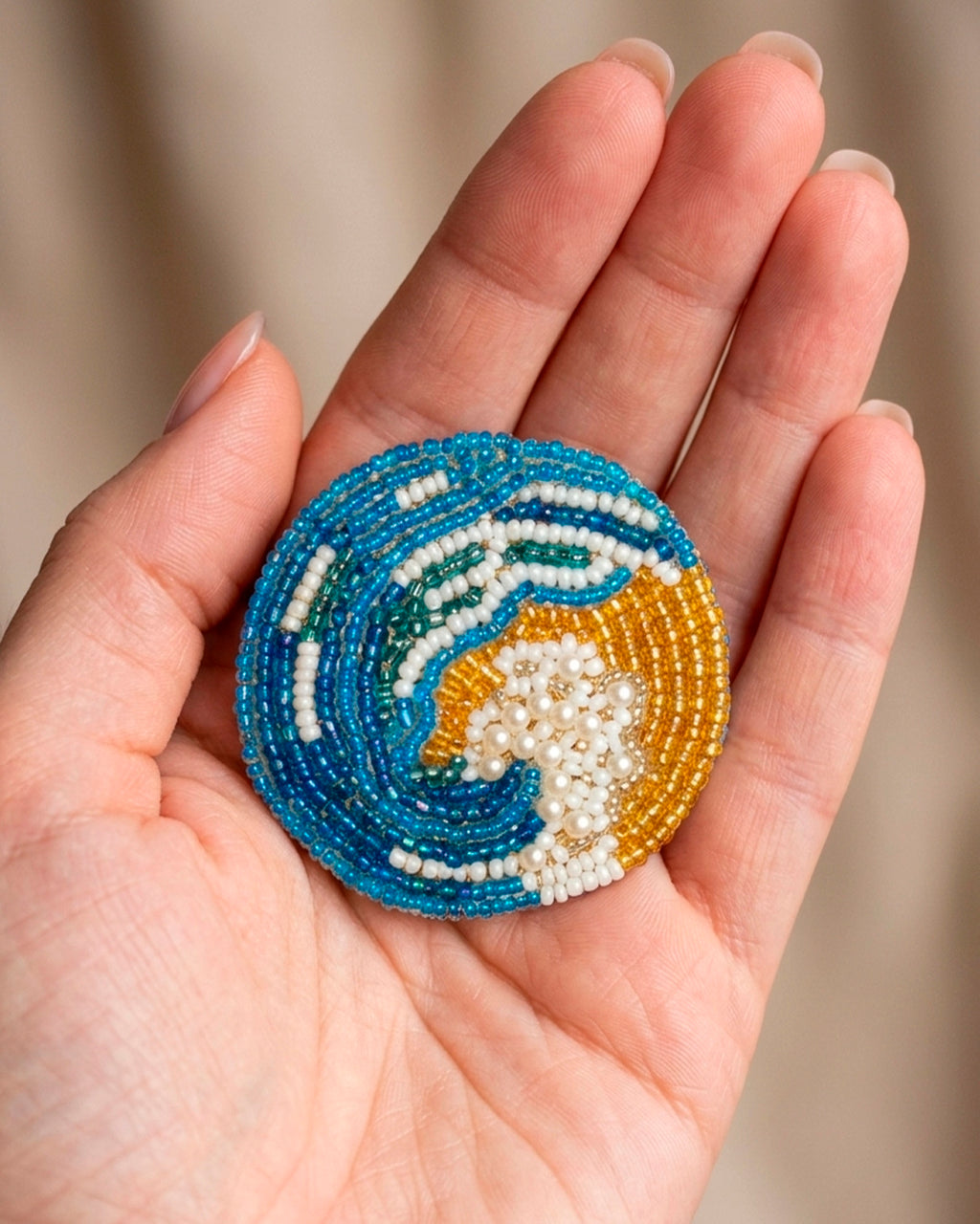 Starry Night Brooch Pin
