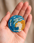 Starry Night Brooch Pin