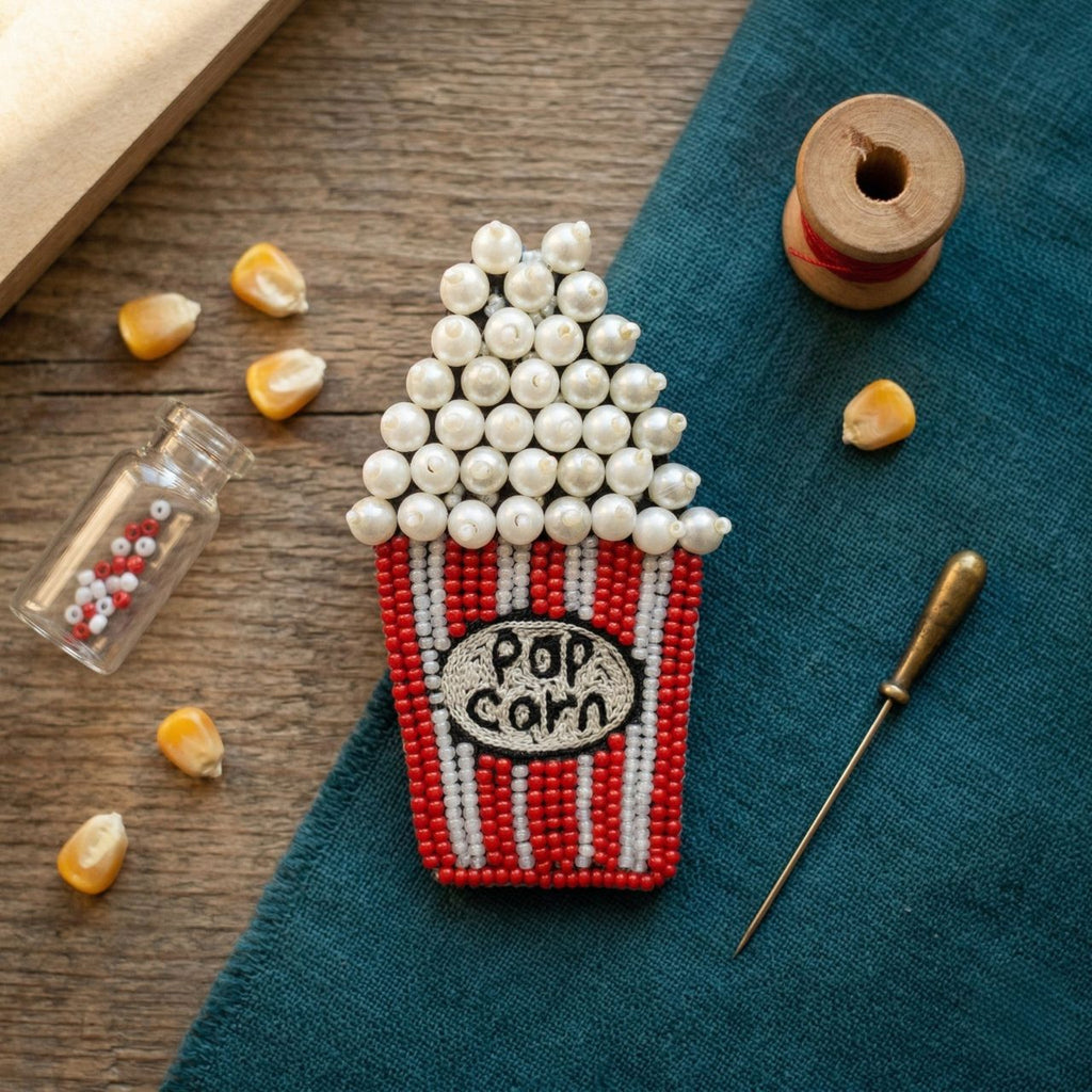 Pop-Corn Brooch Pin