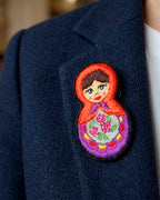 Doll Brooch