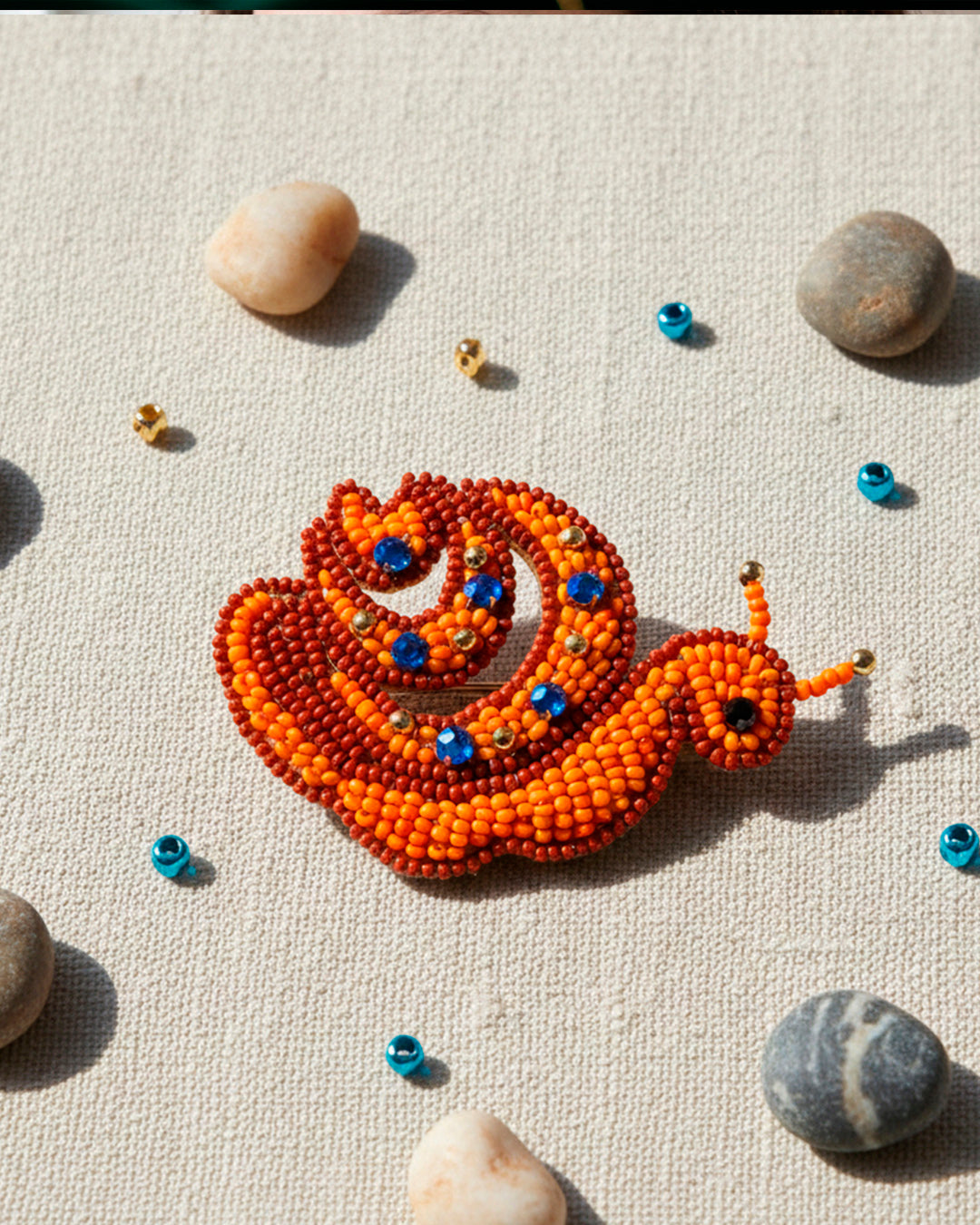 Snail Brooch Pin