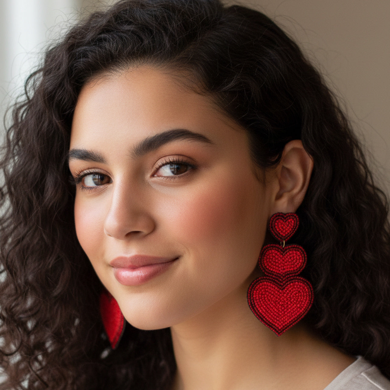 Hearts Earring