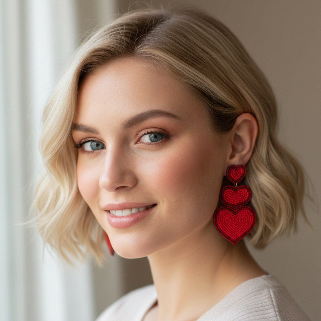 Hearts Earring