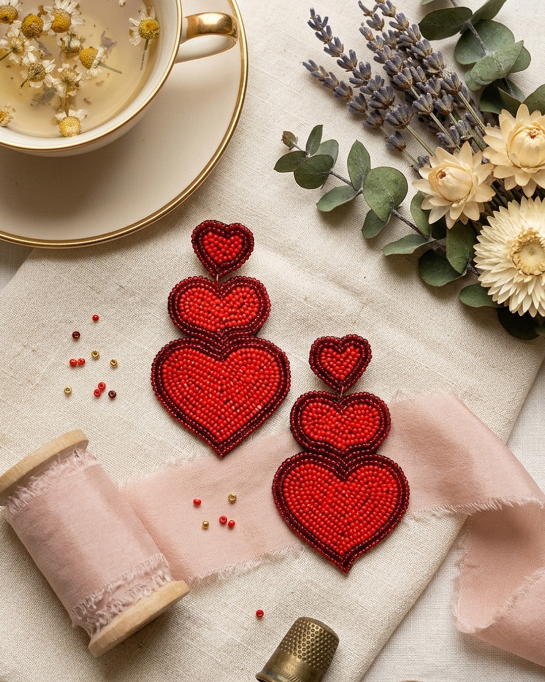 Hearts Earring