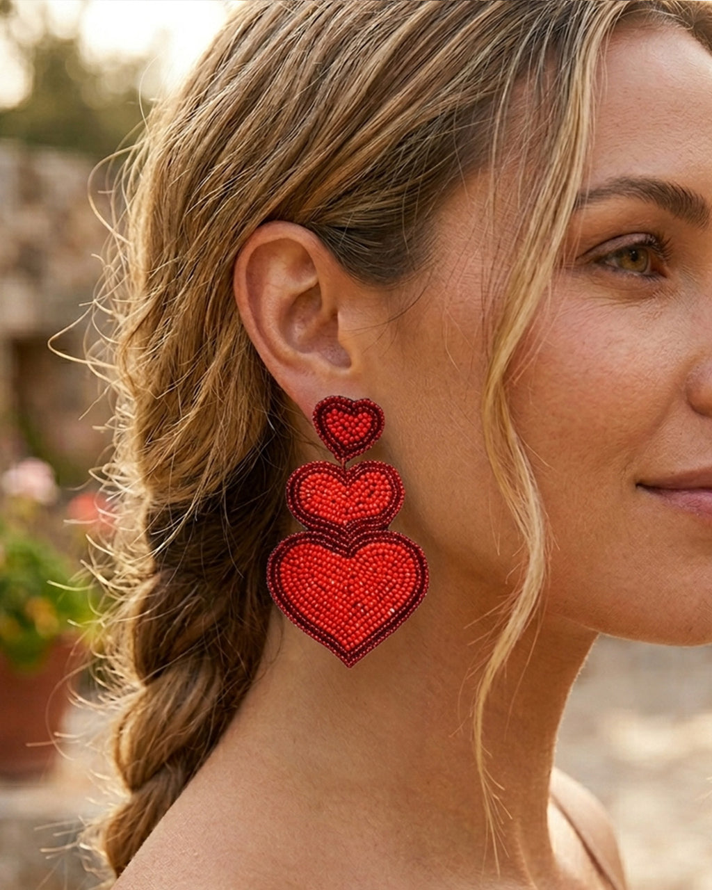 Hearts Earring