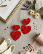 Mini Hearts Earring