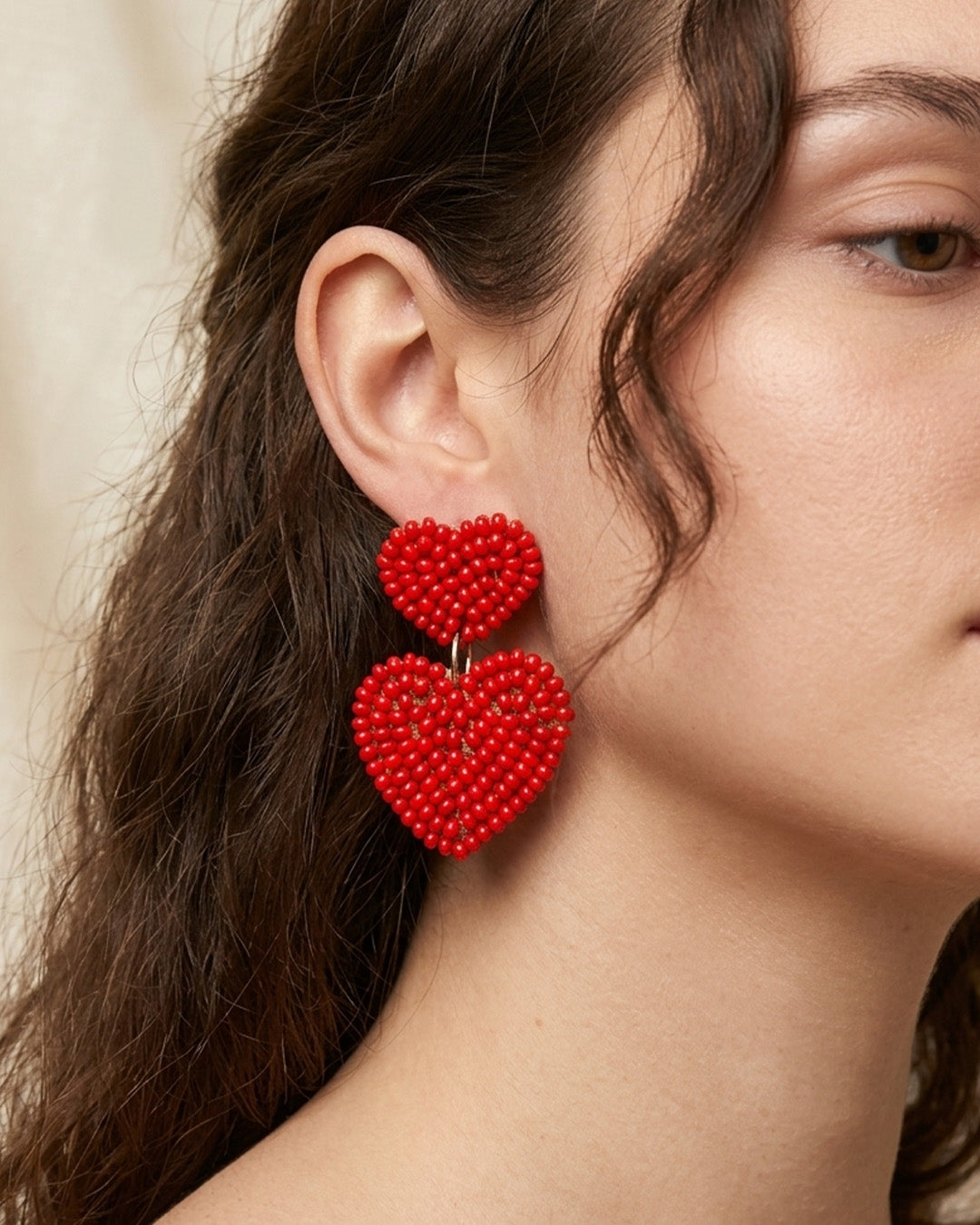 Mini Hearts Earring