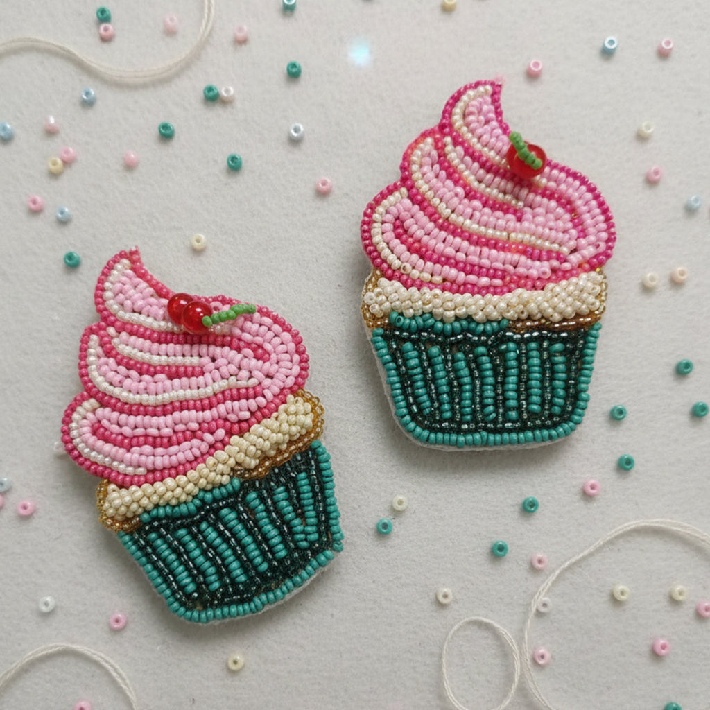 Cupcake Earrings