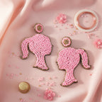 Pink Barbie Earring