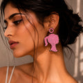 Pink Barbie Earring