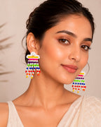 Multi Jelly Fish Earrings
