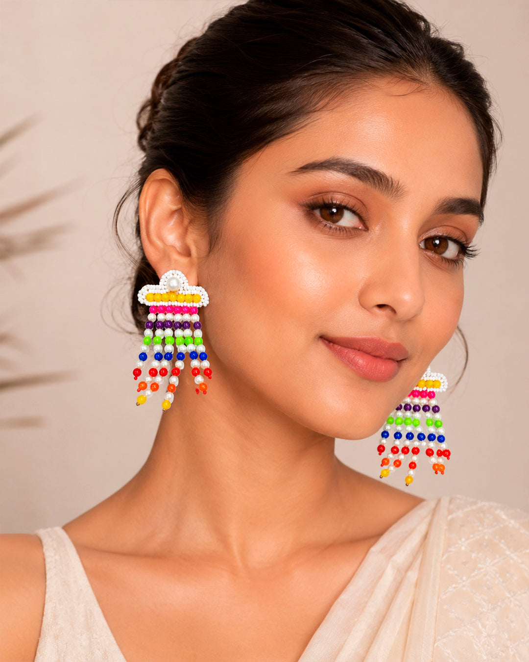 Multi Jelly Fish Earrings