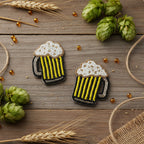 Beer Mug Earrings
