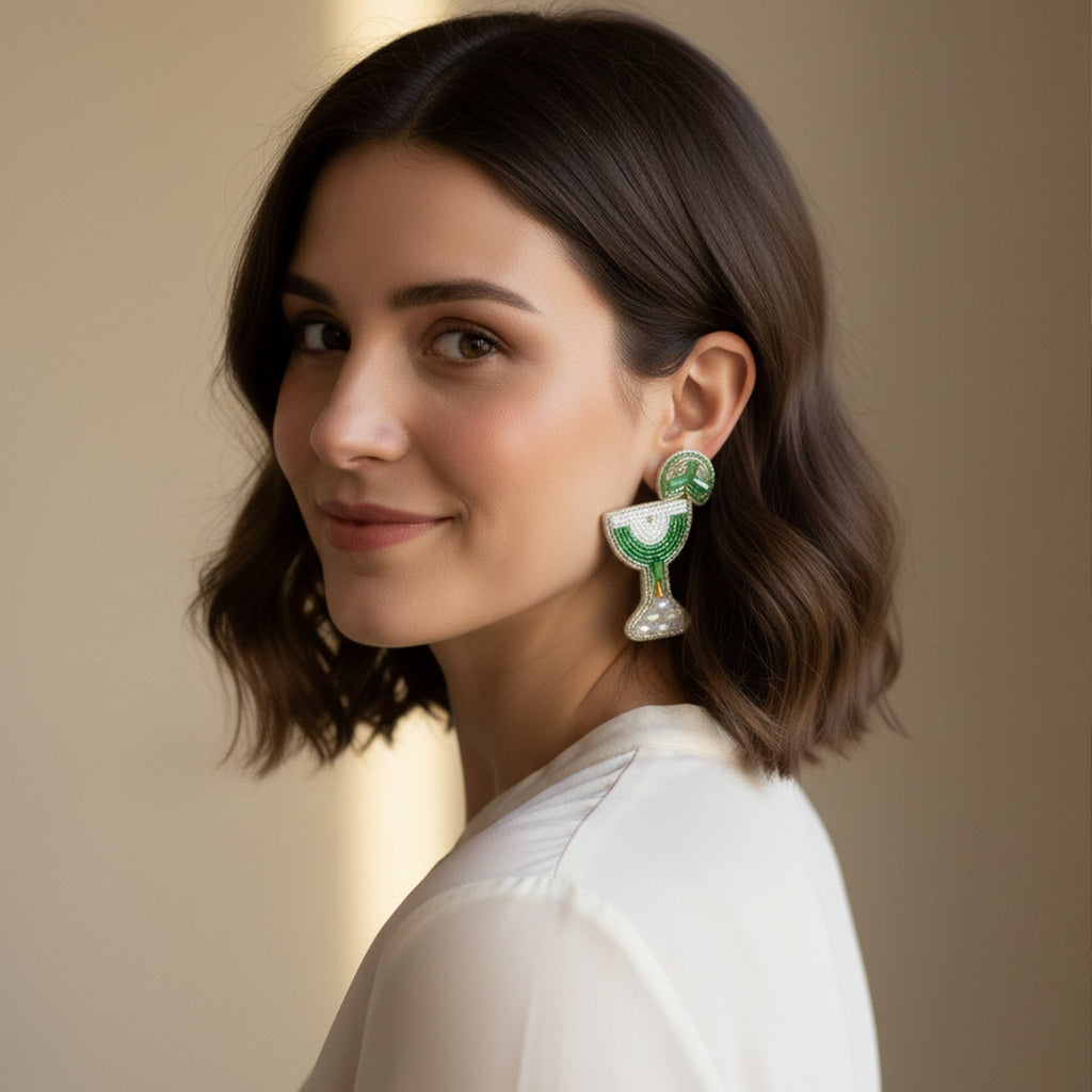 Margarita Glass Earring