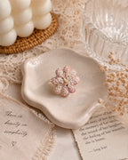Jasmine beaded ring