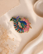 Mayunpankhi Beaded Ring