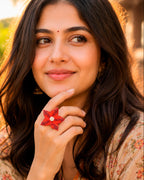 Star Fish Beaded Ring