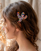Multicolour Cactus Hair Clip