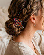 Multicolour Cactus Hair Clip