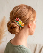 Tulip Flower Design Hair Clip