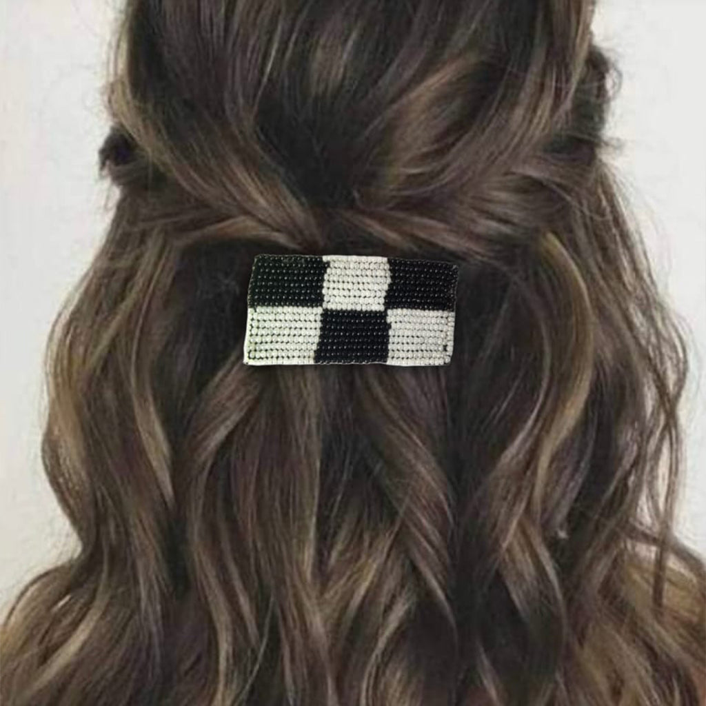 Checks Hair Clip