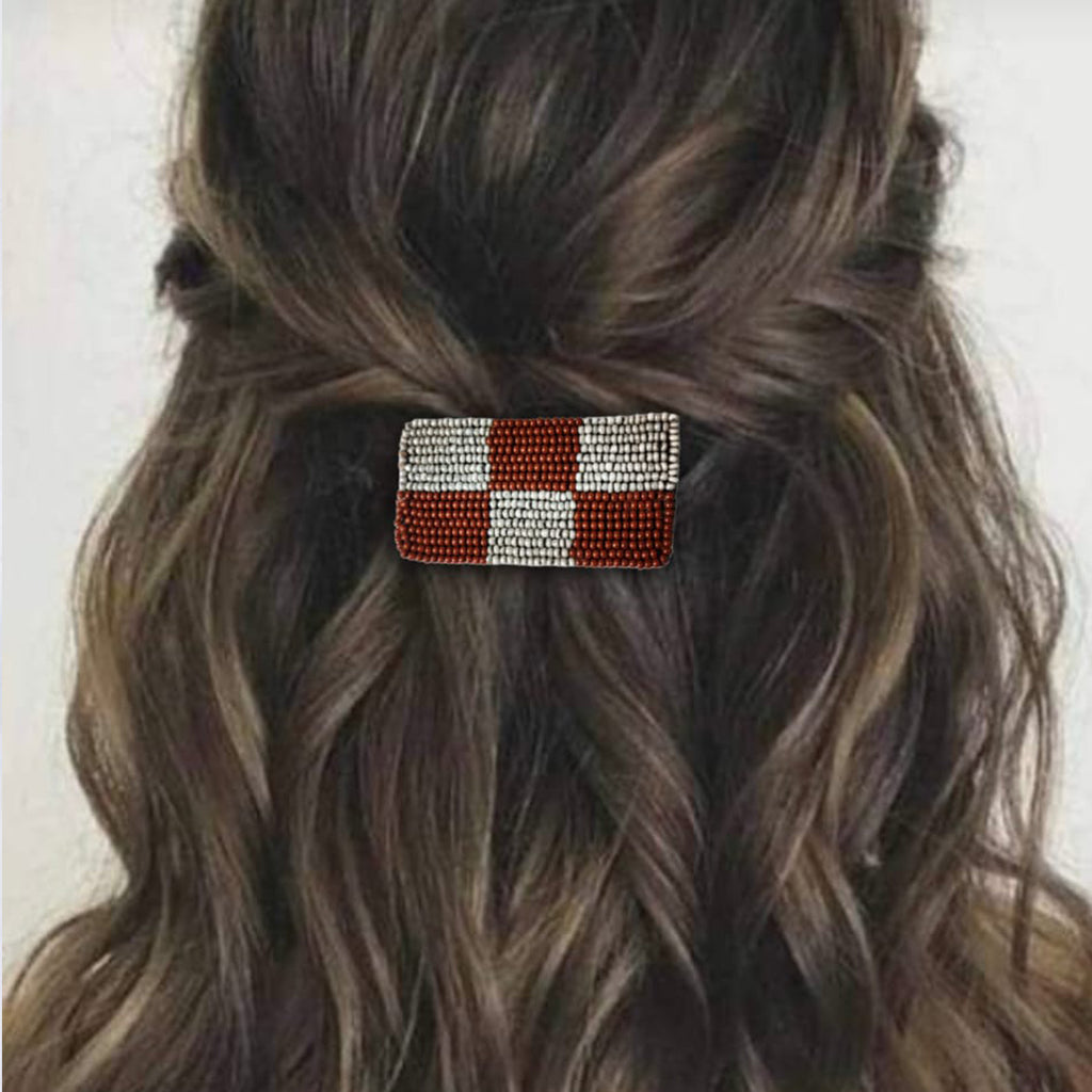 Checks Hair Clip