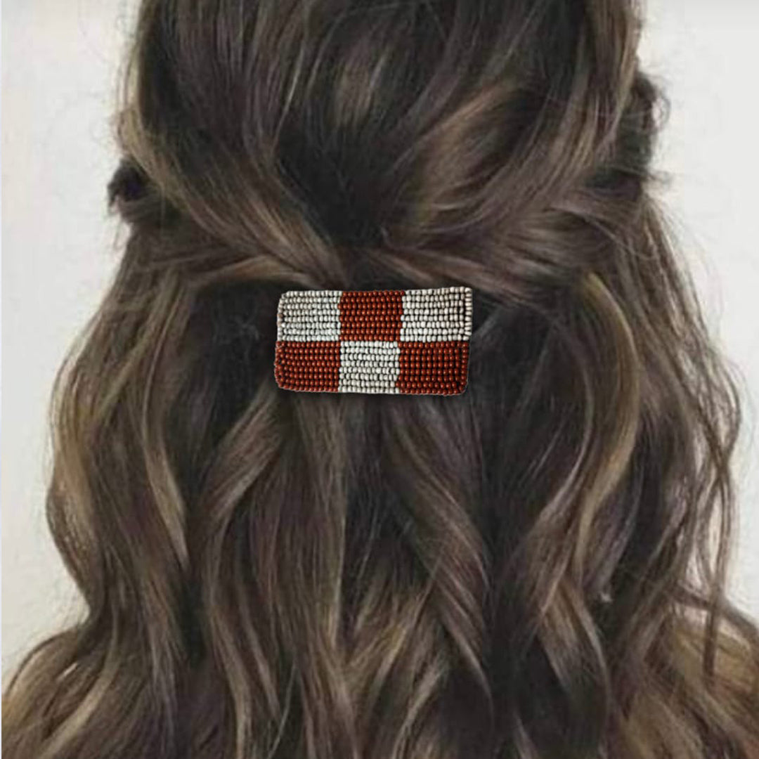 Checks Hair Clip