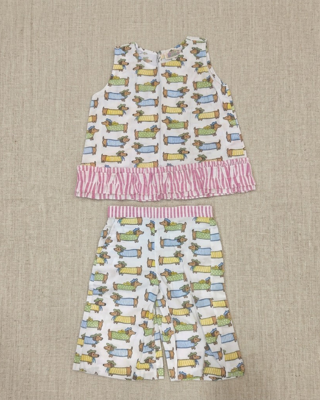 Multicolour Dog Print Co-ord Set