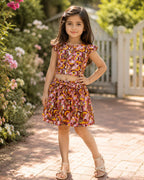 Abstract Colour Block Printed Apparel for Boys and Girls