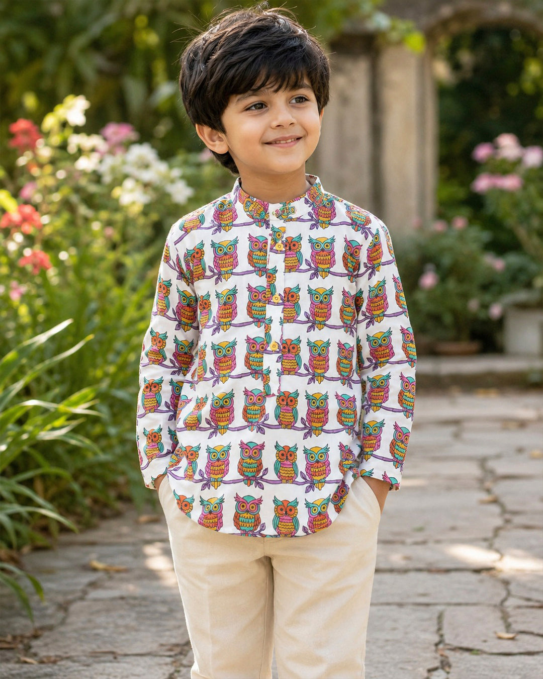 Owl Printed Apparel for Boys and Girls