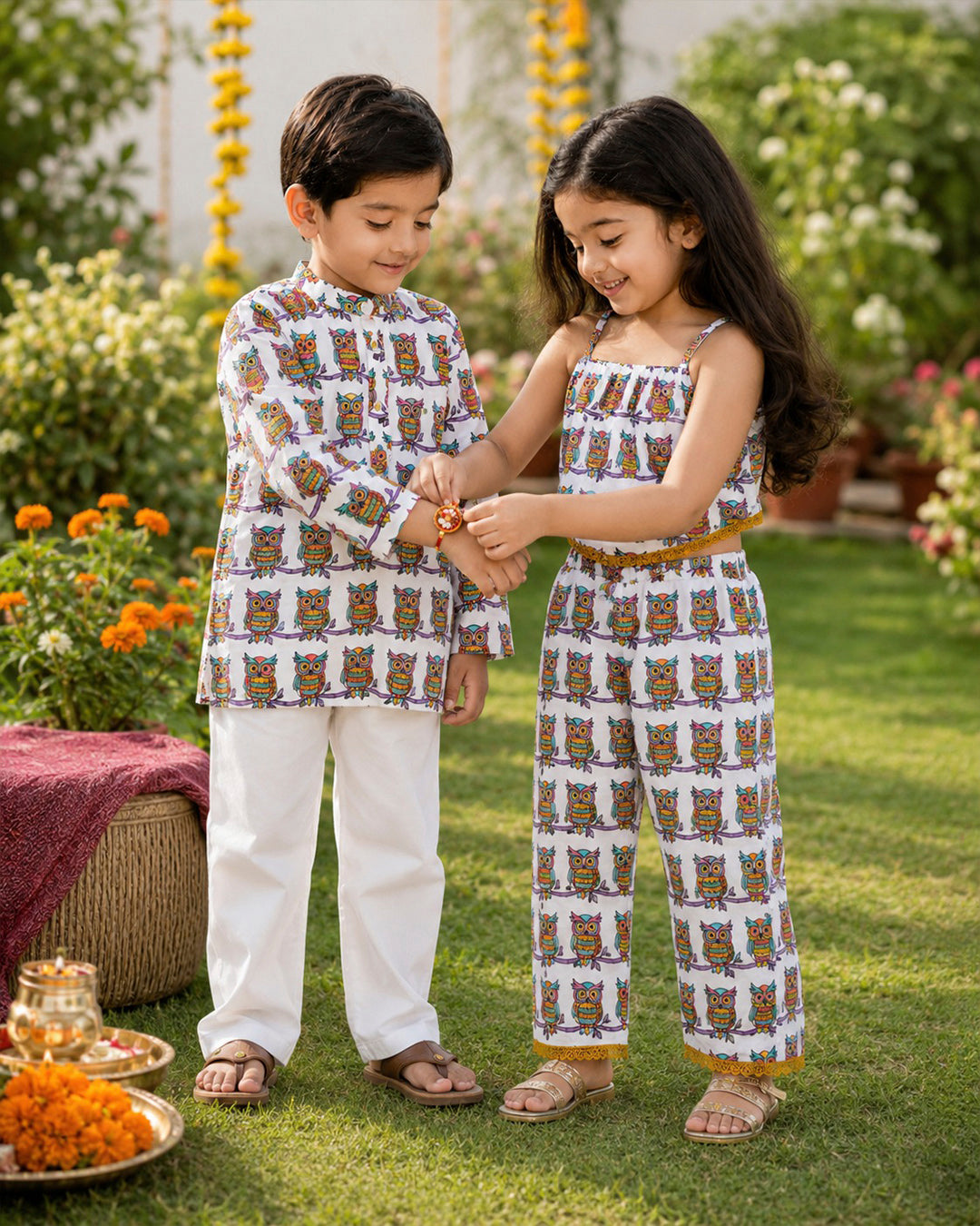Owl Printed Apparel for Boys and Girls