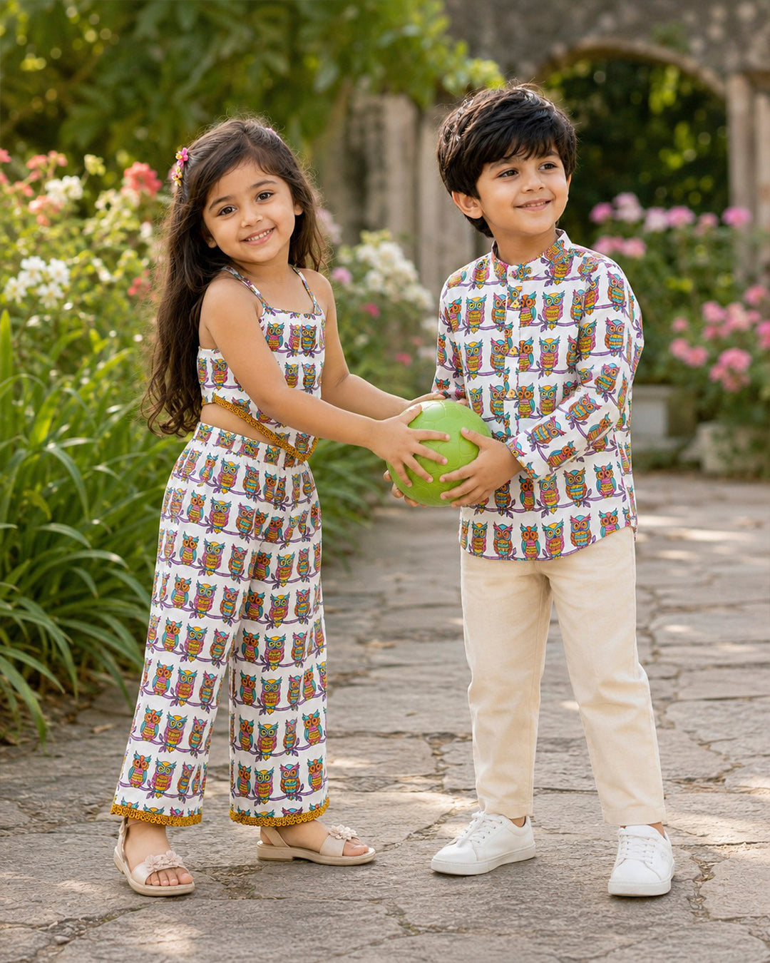 Owl Printed Apparel for Boys and Girls