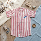 Airplane Hand embroidered Shirt for Boys