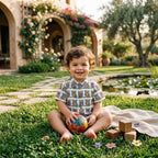 Owl Print Cotton Shirt for Boys