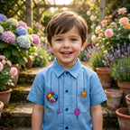 Joker Hand embroidered Shirt for Boys