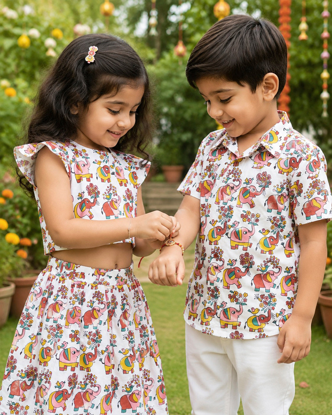 Happy Hathi Printed Apparel for Boys and Girls