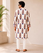 Ajrakh Anchor Kurta